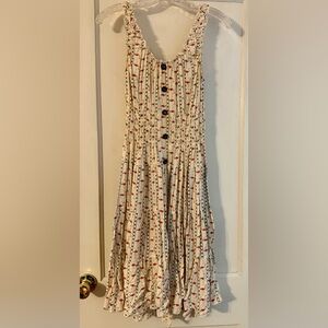 Adorable Flamingo Button-Down Dress